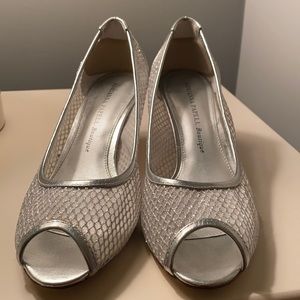 Adriana pappell boutique silver Jessica dress shoe